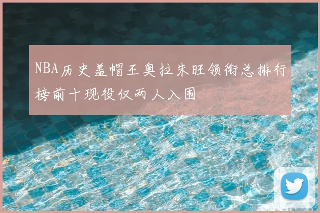 NBA历史盖帽王奥拉朱旺领衔总排行榜前十现役仅两人入围